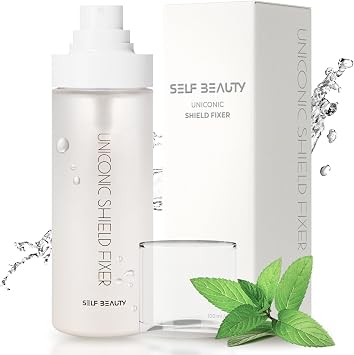 Self Beauty SELF BEAUTY | Uniqonic Shield Fixer 100ml | Makeup Keep Mist Moisturizing & Hydration Maintenance Matte Skin Mist Spray Portable | Korean Cosmetics Japan Official & Genuine Product