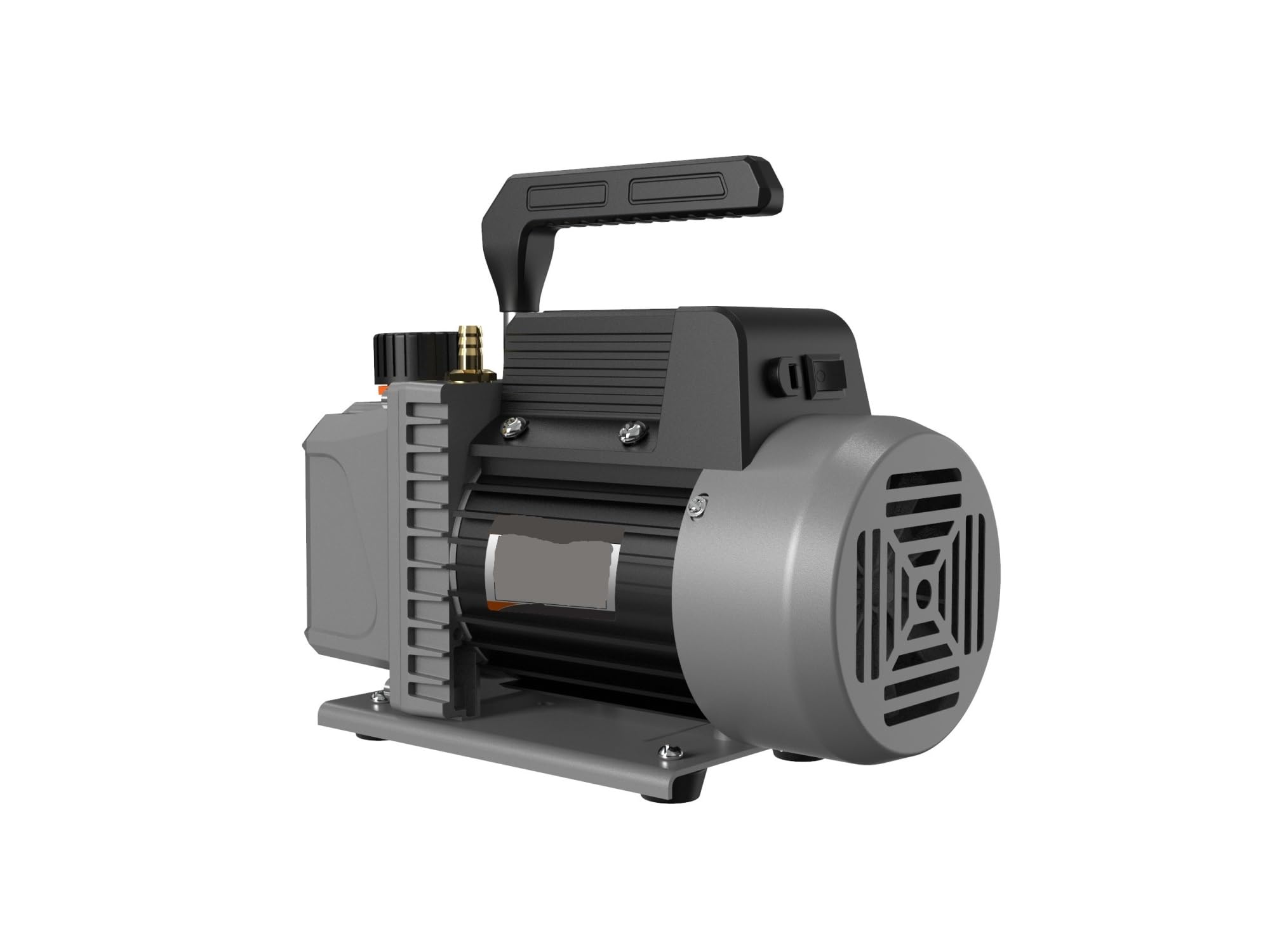 Tragbare einstufige Drehschieber-Vakuumpumpe, Mini-Luftpumpe for HVAC-Reparatur, Labor, Entgasung und industrielle Vakuumnutzung