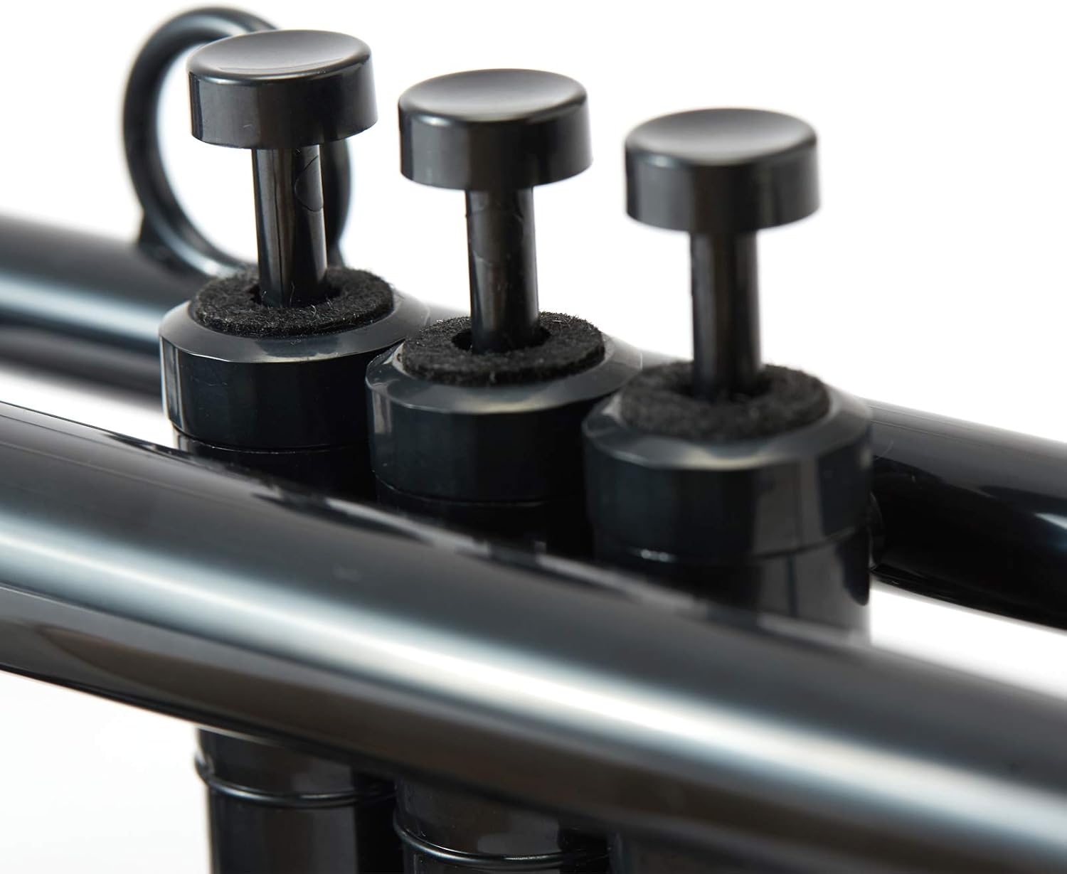 PAMPET Professional Plastic Trumpet Bb trumpet (Black) : Musical Instruments