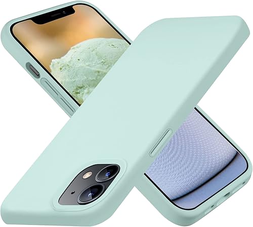 Ownest Funda compatible con iPhone 12 y iPhone 12 Pro de 6.1 pulgadas con silicona a prueba de golpes, funda delgada para iPhone 1212 Pro con forro