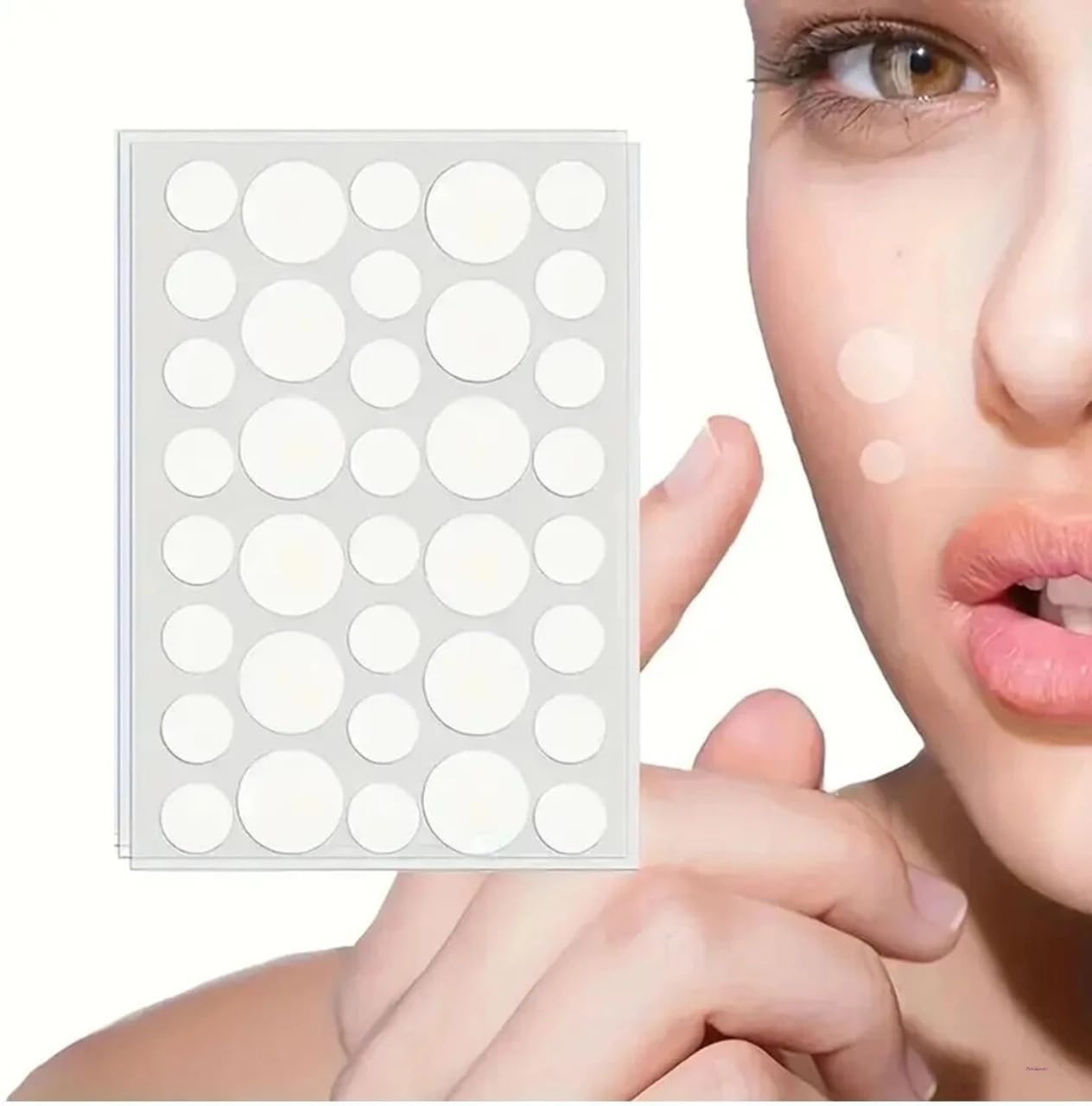 neem acne pimple patch with salicylic acid, hydrocolloid patches for zits and blemishes, 36 patches