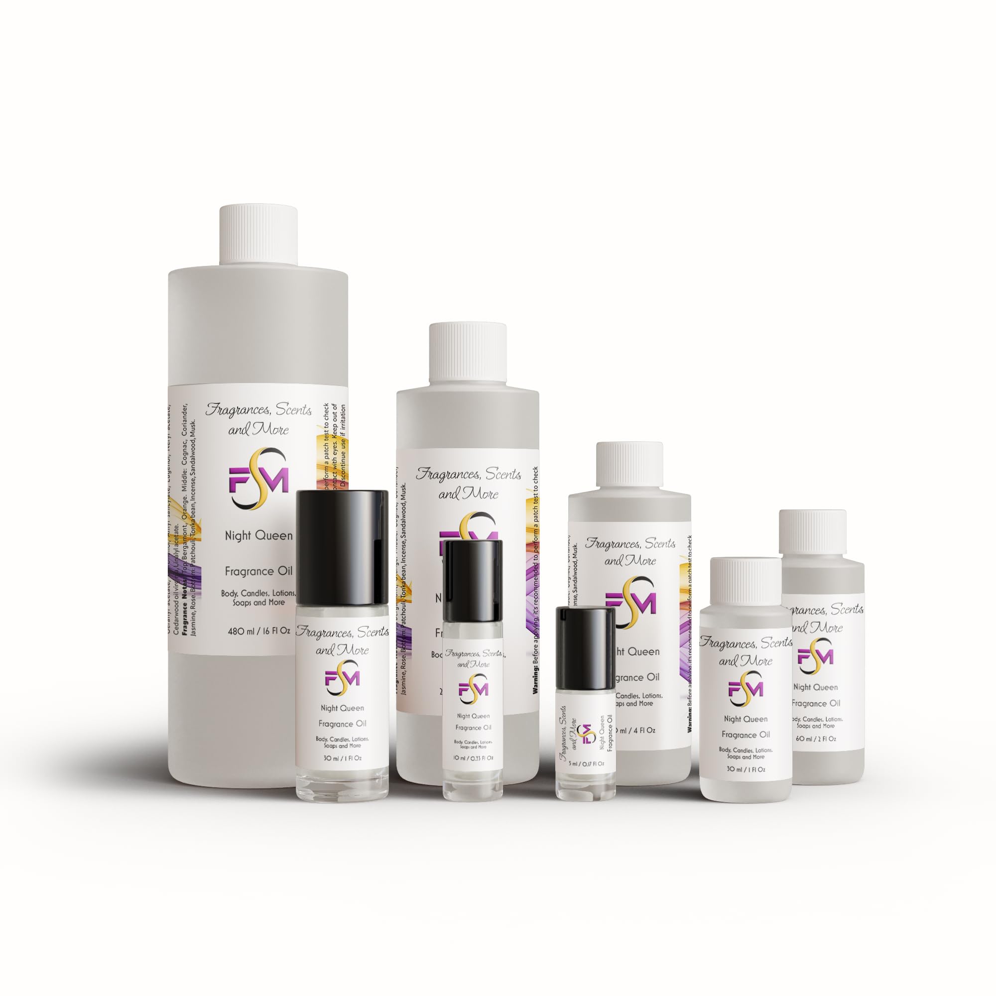 Night Queen Fragrance Oil - 4 Fl Oz Plastic Bottle (120ml)