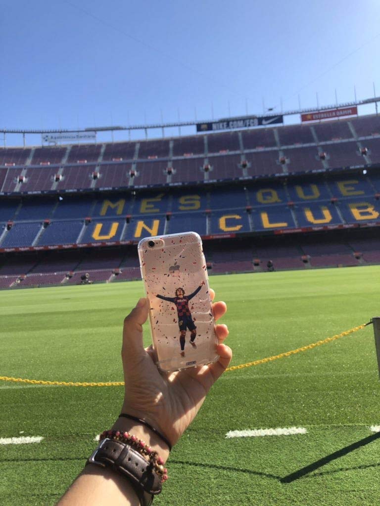 MYCASEFC Cover Personalizzabile Per Telefono – Motivo Barcellona, Silicone Semi-Rigido, Stampa Alta Qualità, Antiscivolo - 2