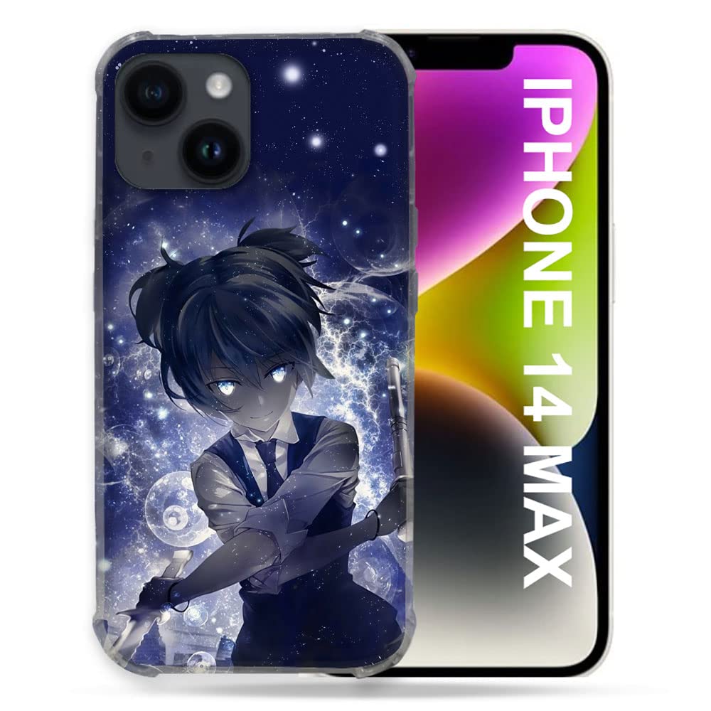 Coque iPhone 14 Plus Assassination Classroom Nagisa antichoc avec bords surélevés
