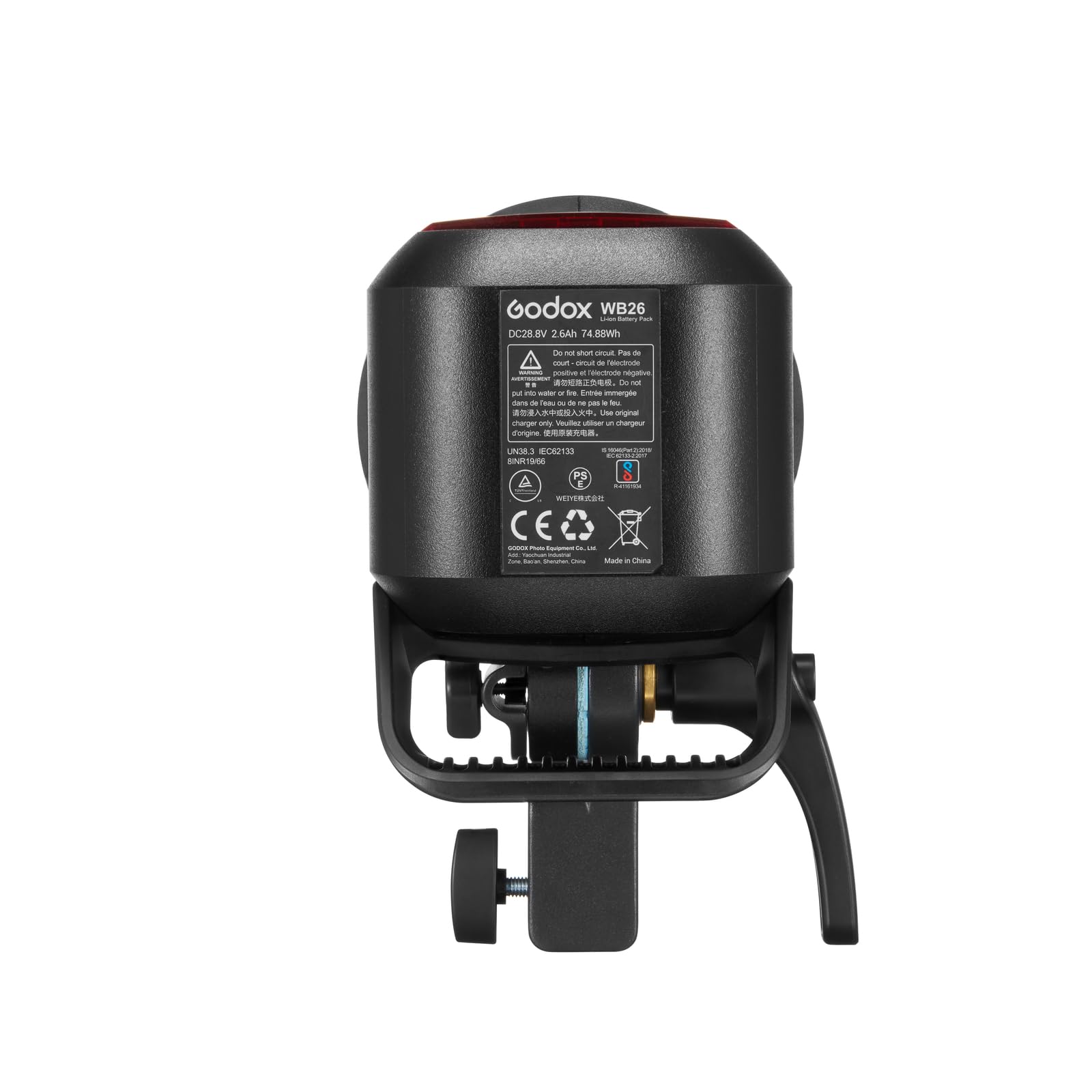 Godox AD600Pro II 600W Flash al Aire Libre, 40w luz de Estilo, 28.8V 2600mAh Batería, 0.01s - 0.9s Tiempo de Ciclo, 360 Flash de Potencia Completa, 5800 ± 200k CCT(AD600Pro Actualizada Versión)