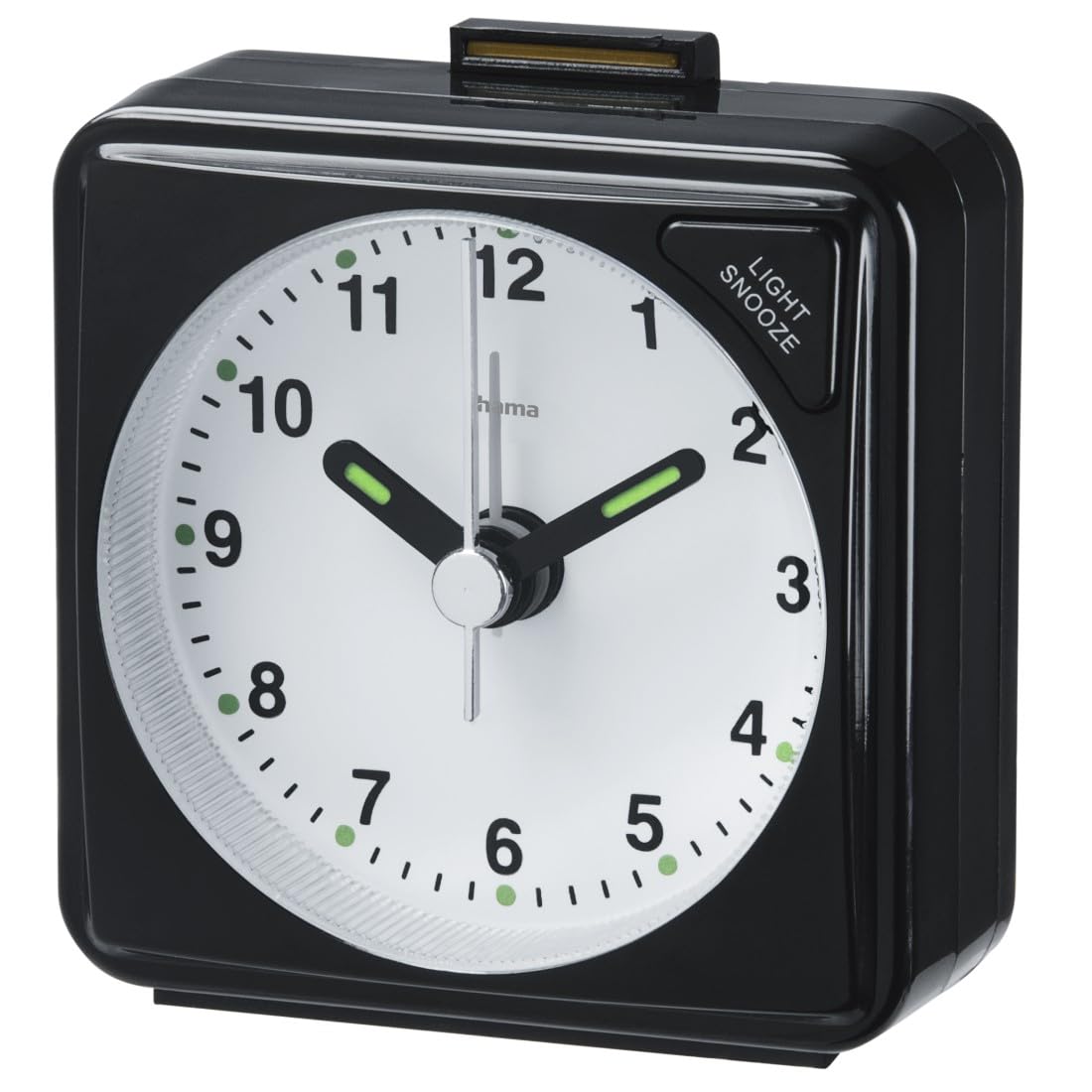 Hama | "A50 Analogue Travel Clock | Black