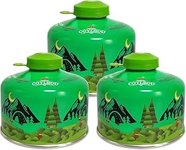 Isobutane Camping Fuel Canister (3-Pack)