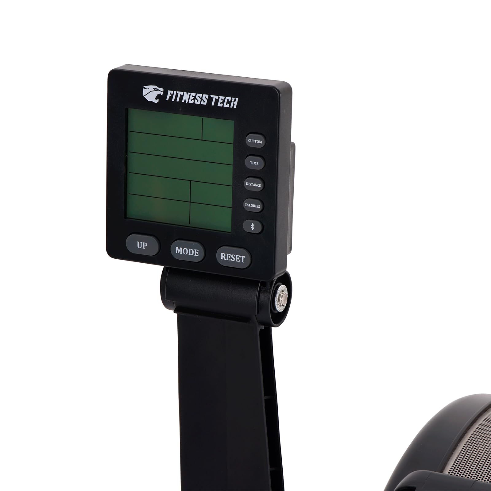 Vogatore ad Aria Pieghevole con Kinomap | Rowing Machine Home Gym con 10 Livelli Resistenza, Display LCD e Trasmissione a Catena