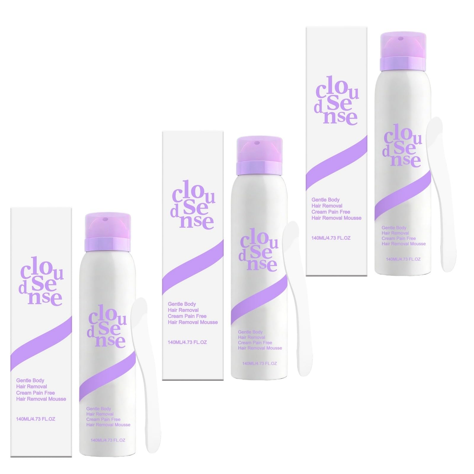 Schiuma depilatoria morbida corpo – crema epilatoria Comfort 140 ml + spatola