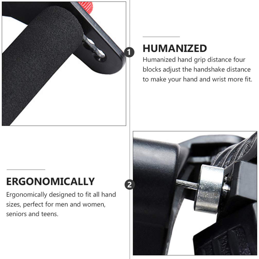 CLISPEED 1pieza Entrenador De Fuerza De Muñeca Equipo Fitness Para Antebrazos y Manos Herramienta Entrenamiento Muscular Portátil Para Fortalecer Agarre y Resistencia