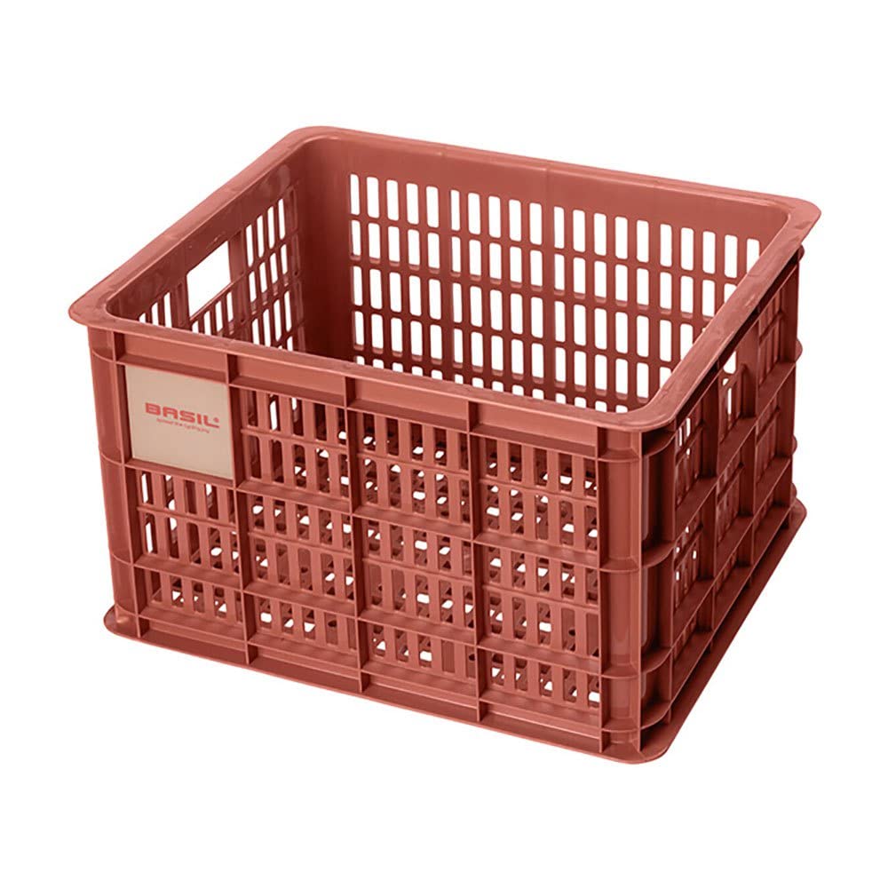 Basil B.V. Crate Unisex Adult Bicycle Box, Red, 45.25 x 35 x 25 cm