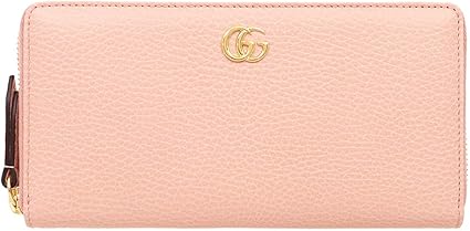 グッチGUCCI長財布 GGマーモント ボスコ ジップアラウンド レザーピンク グッチGUCCI長財布 GGマーモント ボスコ ジップアラウンド