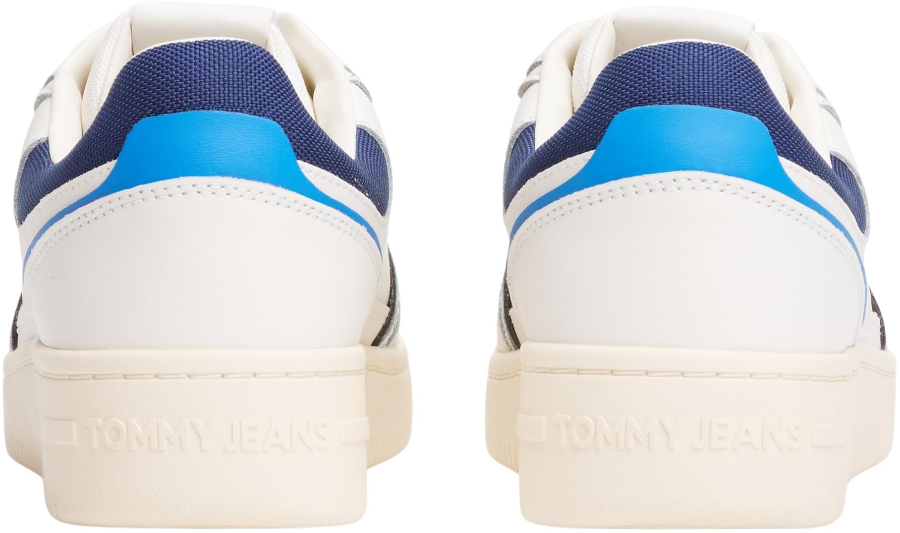 Tommy Jeans Uomo Sneakers con Suola Preformata Retro Basket Profilo Basso