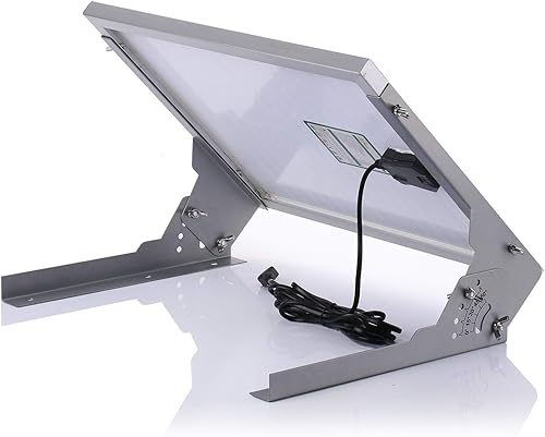 Miniatura 2 de SUNER POWE - Estantes ajustables para montaje en panel solar, soportes inclinables de montaje plegables para pared, techo, caravana y sistema solar