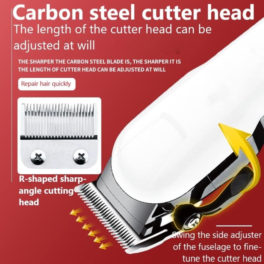 Hair Clippers,Beard Trimmer for Men, Professional Hair Trimmer Adjustable Electric Cordless Hair Clipper for Men Haircut Machine Led Display