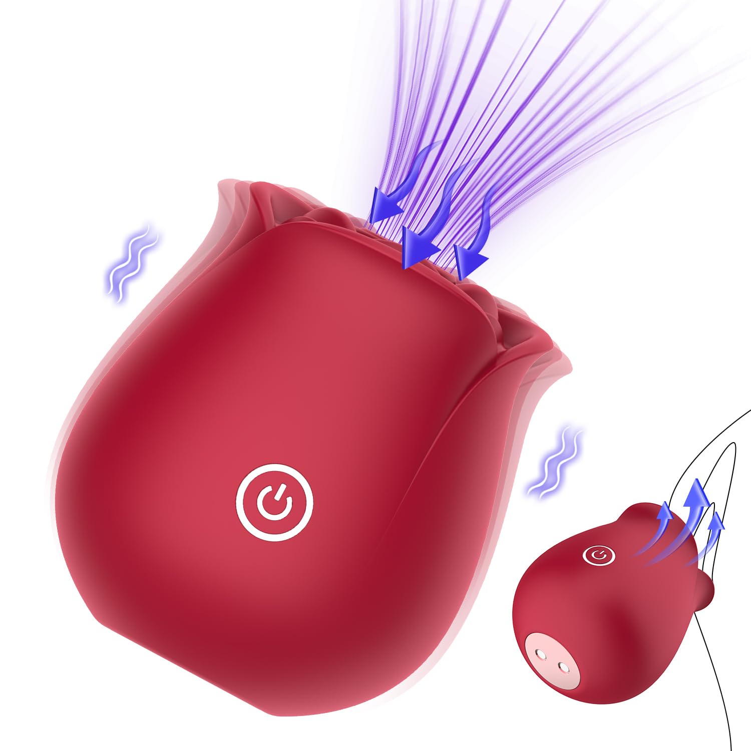 rose toy definition Vibrators Rose Sucking Vibrator For Women Telescopic... From 27,56 € main image 0