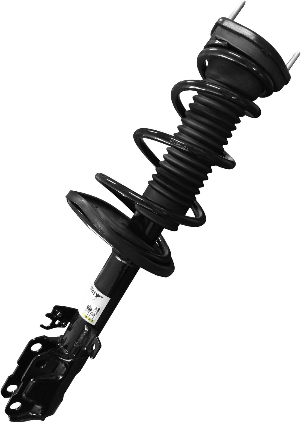 UNITY AUTOMOTIVE 15073 Rear Left Complete Strut Assembly 2012-2014 Toyota Camry