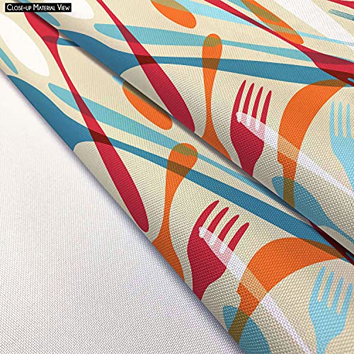 Image of ArtzFolio Knife & Spoon | Reusable Sack Bag | Bag for Gym, Storage, Vegetable & Travel