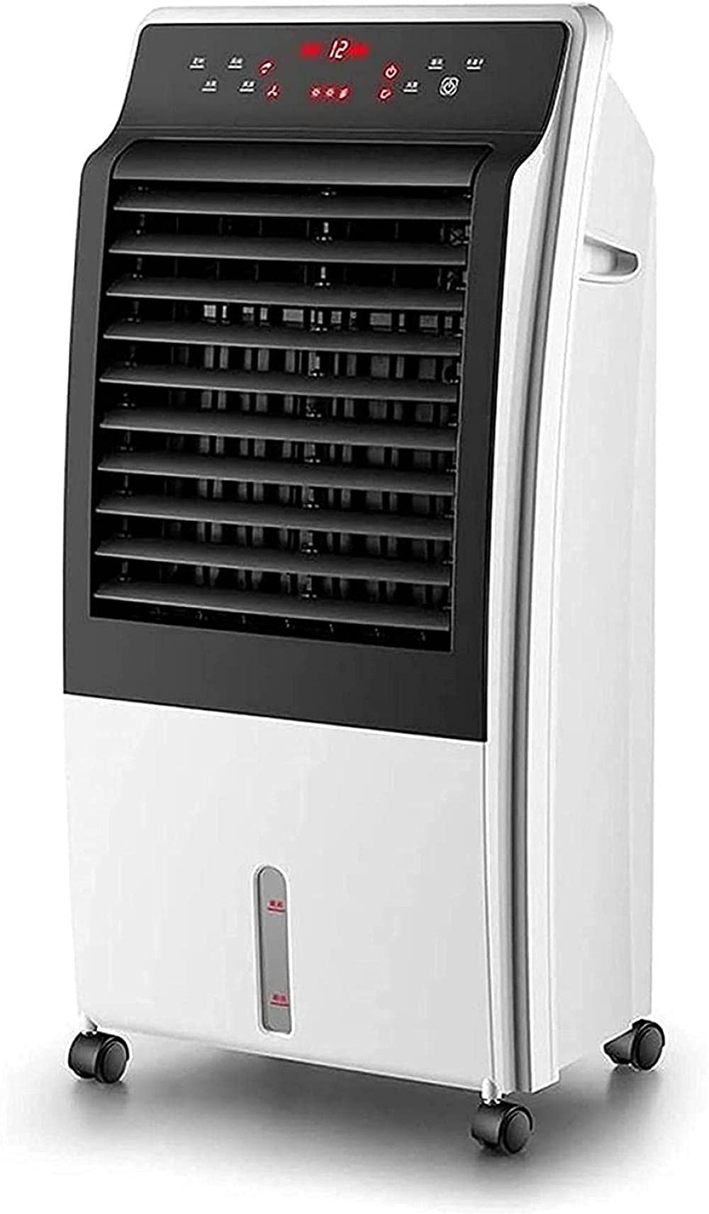 Unità di condizionamento d'aria per la casa, ventola di raffreddamento dell'aria regolabile a 3 velocità con telecomando, ventola di raffreddamento mobile, umidificatore, purificatore d'aria per casa