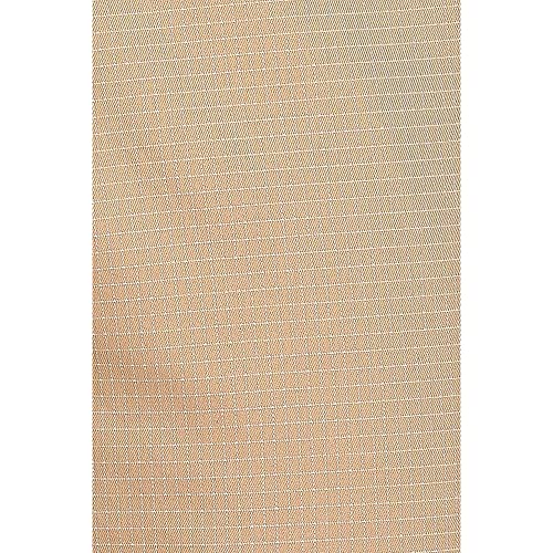 Image of Colorplus Men's Cotton Blend Checks Pattern Contemporary Fit Flat Front Casual Trouser
