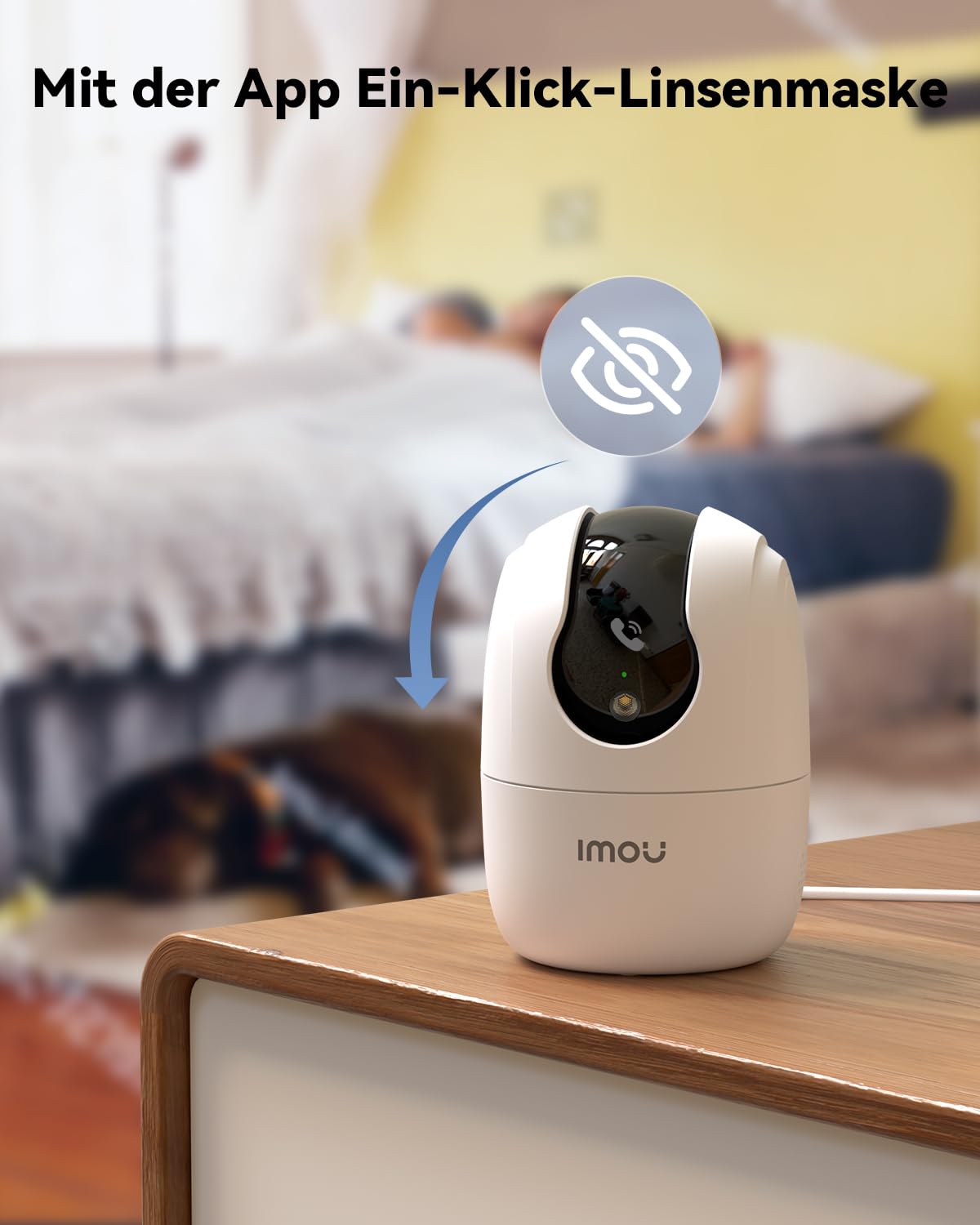 Imou 2K Überwachungskamera Innen mit Personen-/Haustiererkennung, 2 Pack