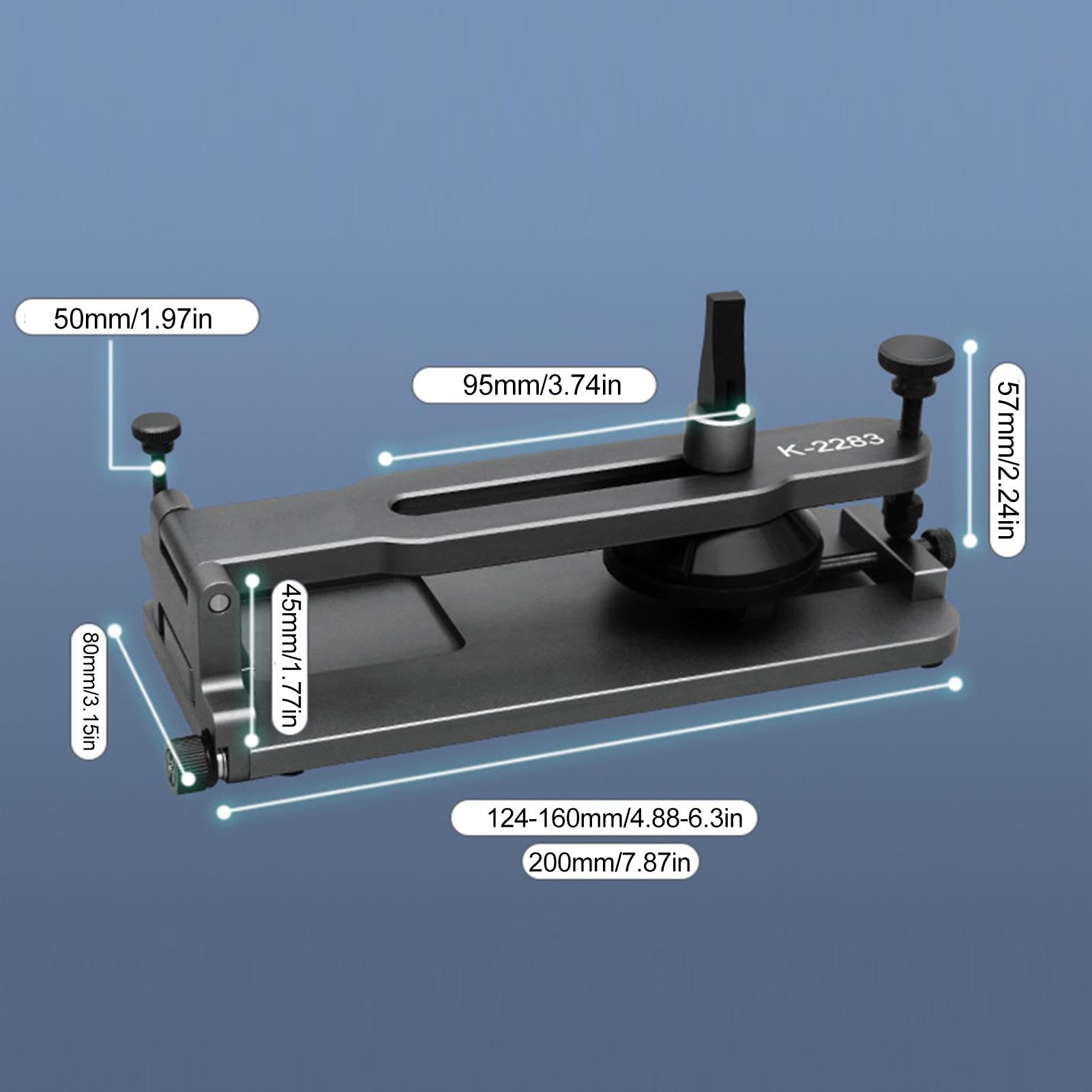 Separador de pantalla LCD para teléfono móvil, herramienta de extracción de la tapa trasera de la taza de succión, removedor de pantalla de teléfono profesional, 660 g, fácil y de desmontar