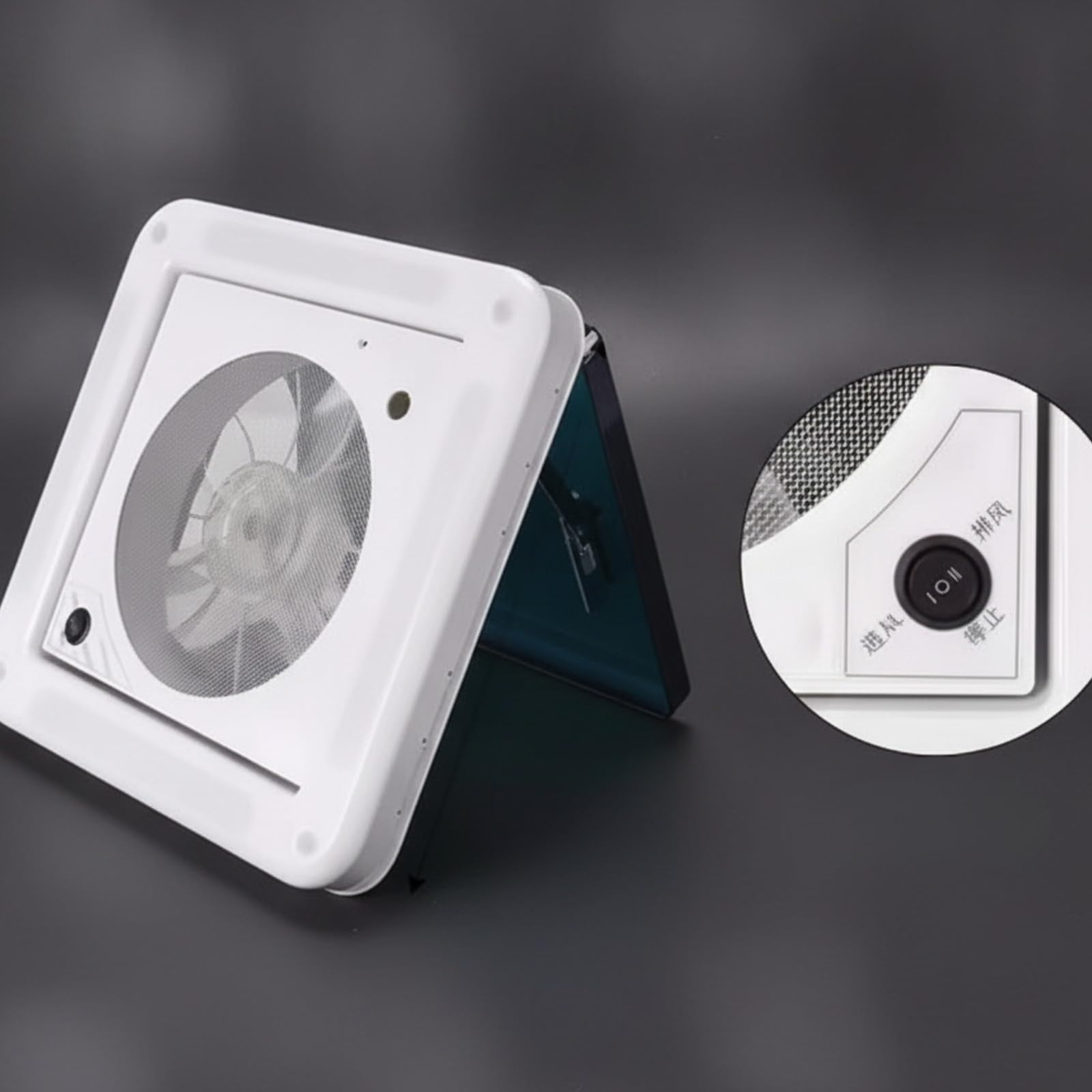 Claraboya con Ventilador Bidireccional, Style to 2
