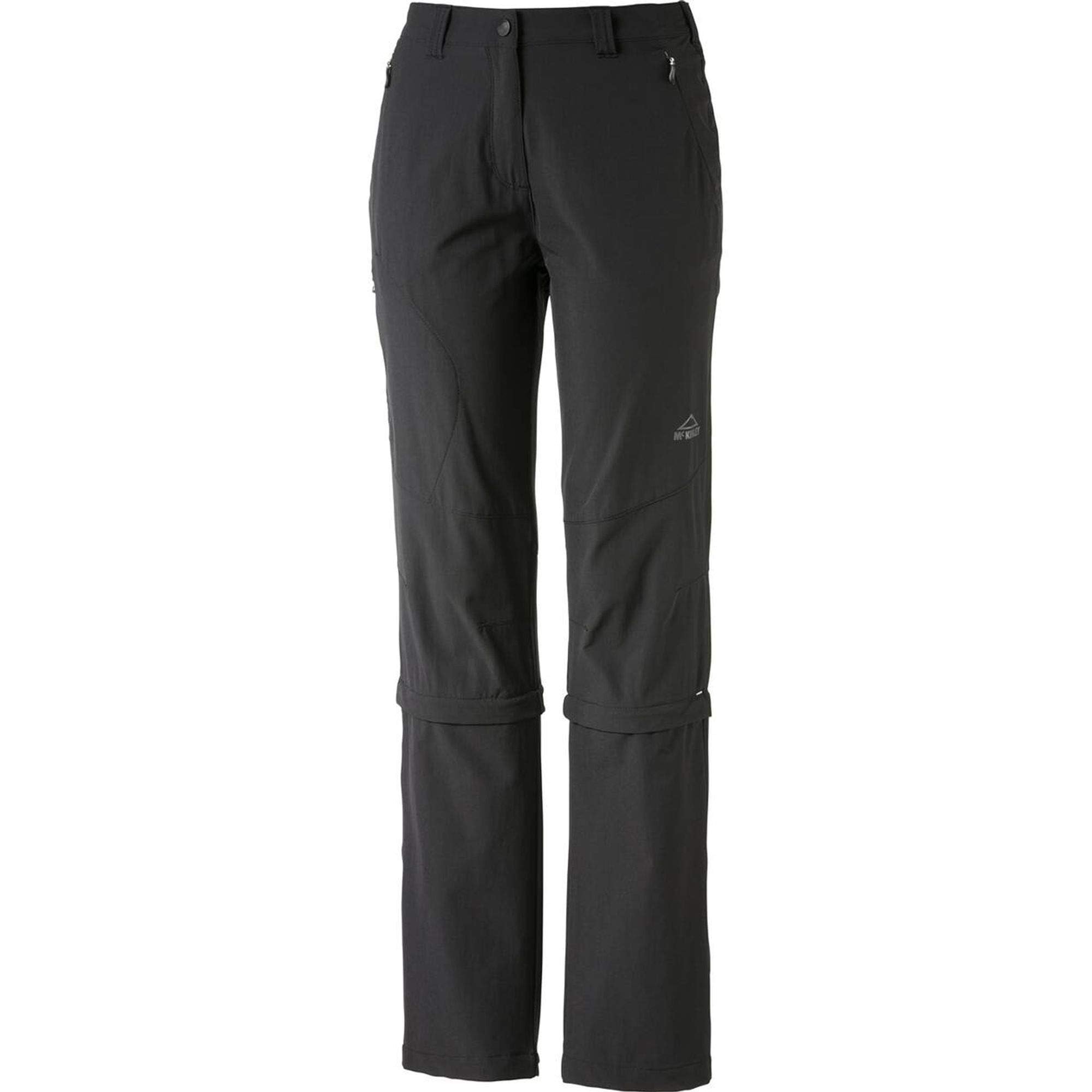 Mckinley Women Abzipp Mandorak LG Pants - Grey, Size 92