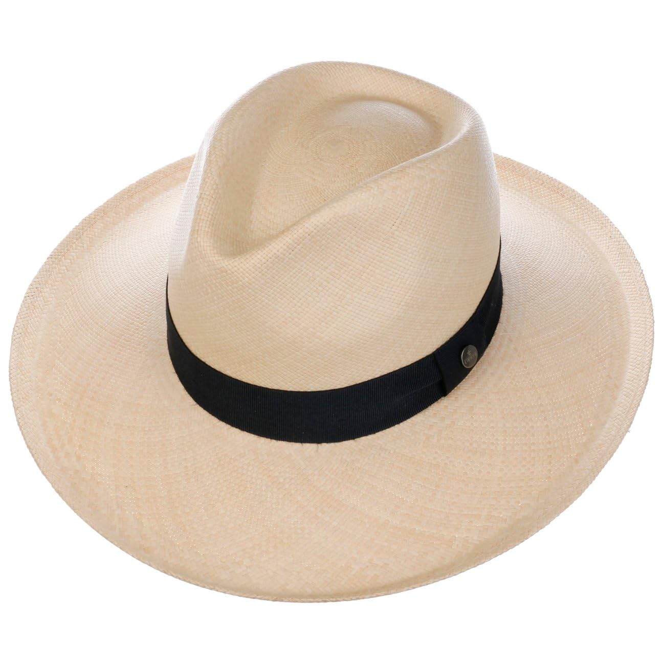 SOMBREROSHOP Ravinco Sombrero Fedora Panama Proteccion UV 50 Unisex Primavera Verano