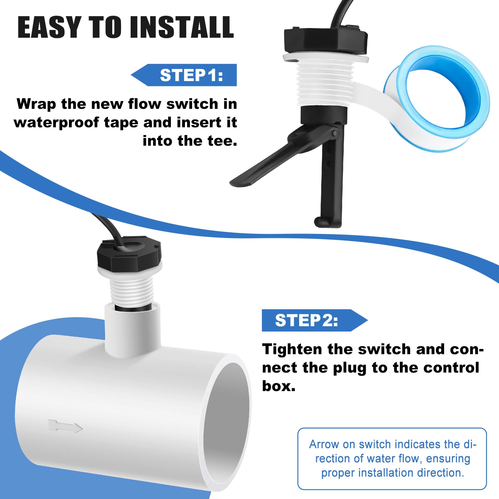 水槽 activation Amazon.com: GLX-FLO-RP Flow Switch for Hayward Goldline Aquarite