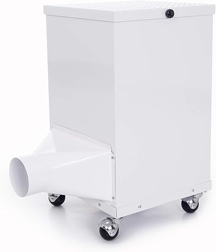 Extract-All Depurador de aire móvil HEPA y máquina de filtro de aire negativo, para contaminación médica comercial industrial, aislamiento uso