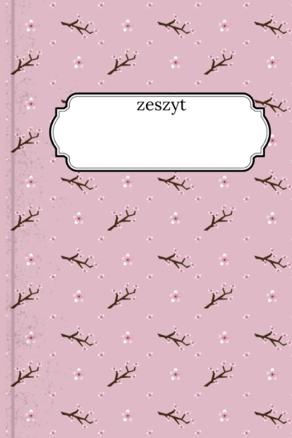 Zeszyt w kratkę - 60 kartek formatu 6 na 9 cali w miękkiej okładce: zeszyt, notatnik, dziennik, notes, journal