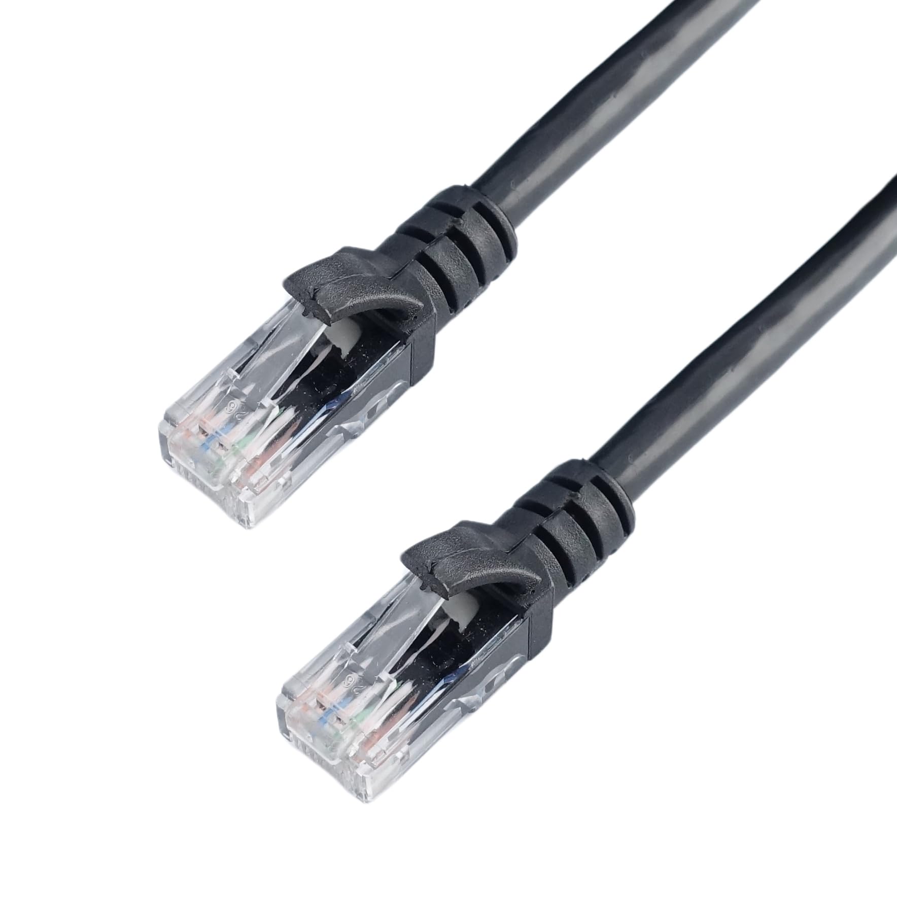 Amazon.co.jp: KC SECURITY 1m CAT6 屋外高耐久LANケーブル (ブラック