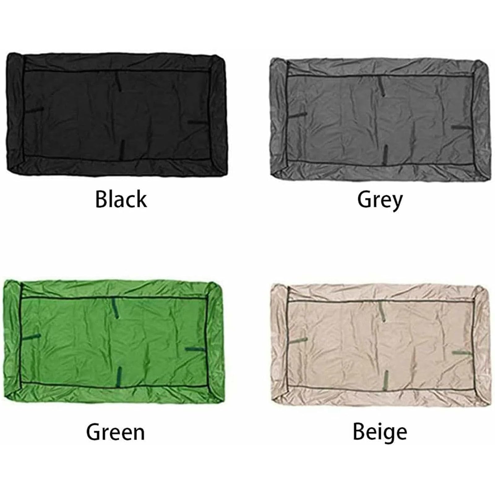 Techo De Repuesto para Columpio De Jardín Universal,Toldos Impermeable Resistente a los Rayos UV Exterio,Toldo Balancin Jardin 2 3 Plazas para Patio Swing Yard Seat,Gris,190T: 213 * 122 * 18/23cm
