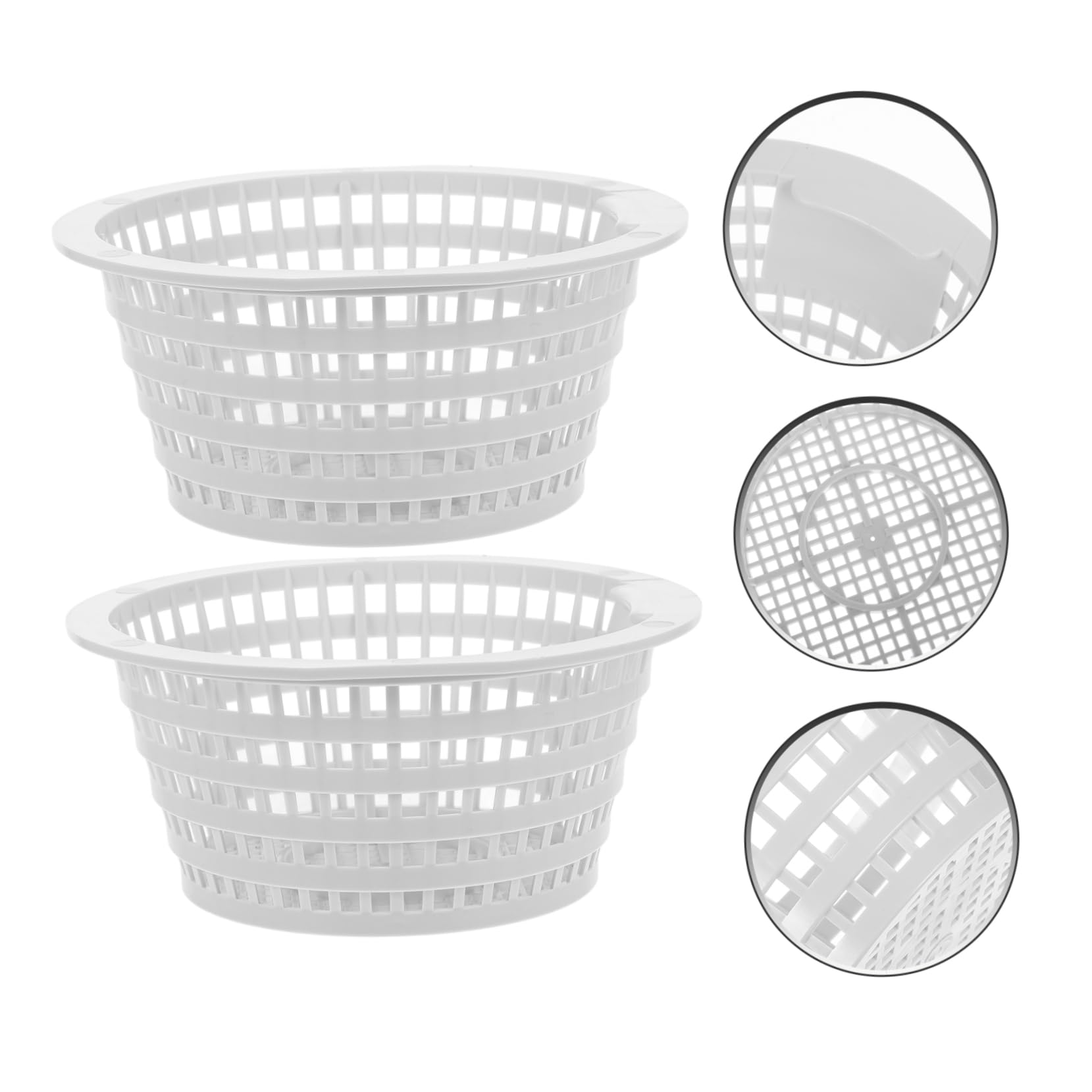 VANZACK 6piezas Cesta De Filtración De Piscina Reutilizable Filtro De Skimmer para Mantener Agua Limpia Residuos Instalación y Práctico