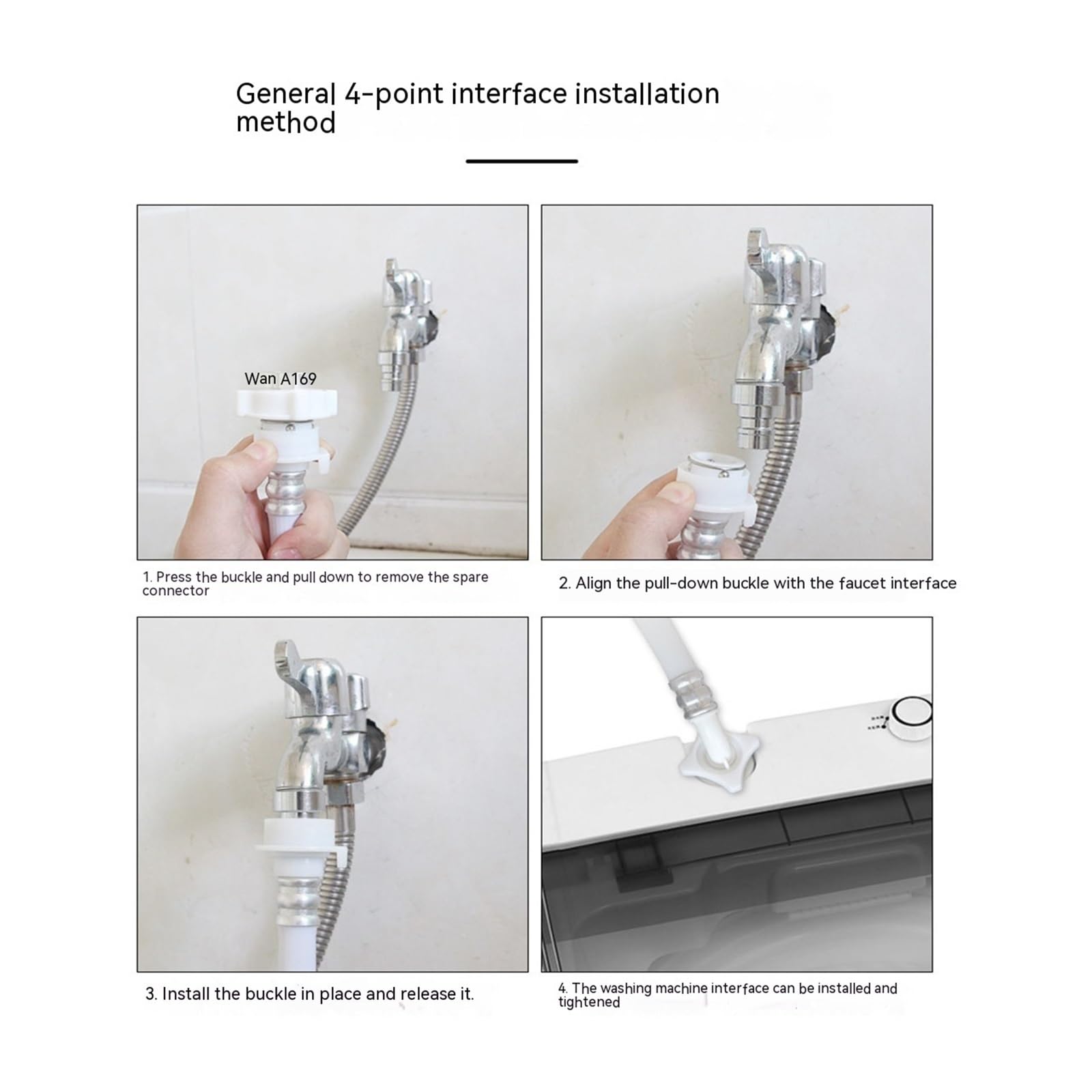 Tubo De Entrada De Lavadora(White1.5m)