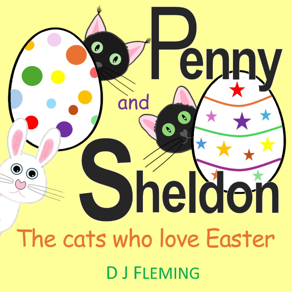 Penny and Sheldon: The cats who love Easter