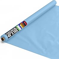 Vista 19 de Rollo de plástico para cubierta de mesa para banquetes, Marrón