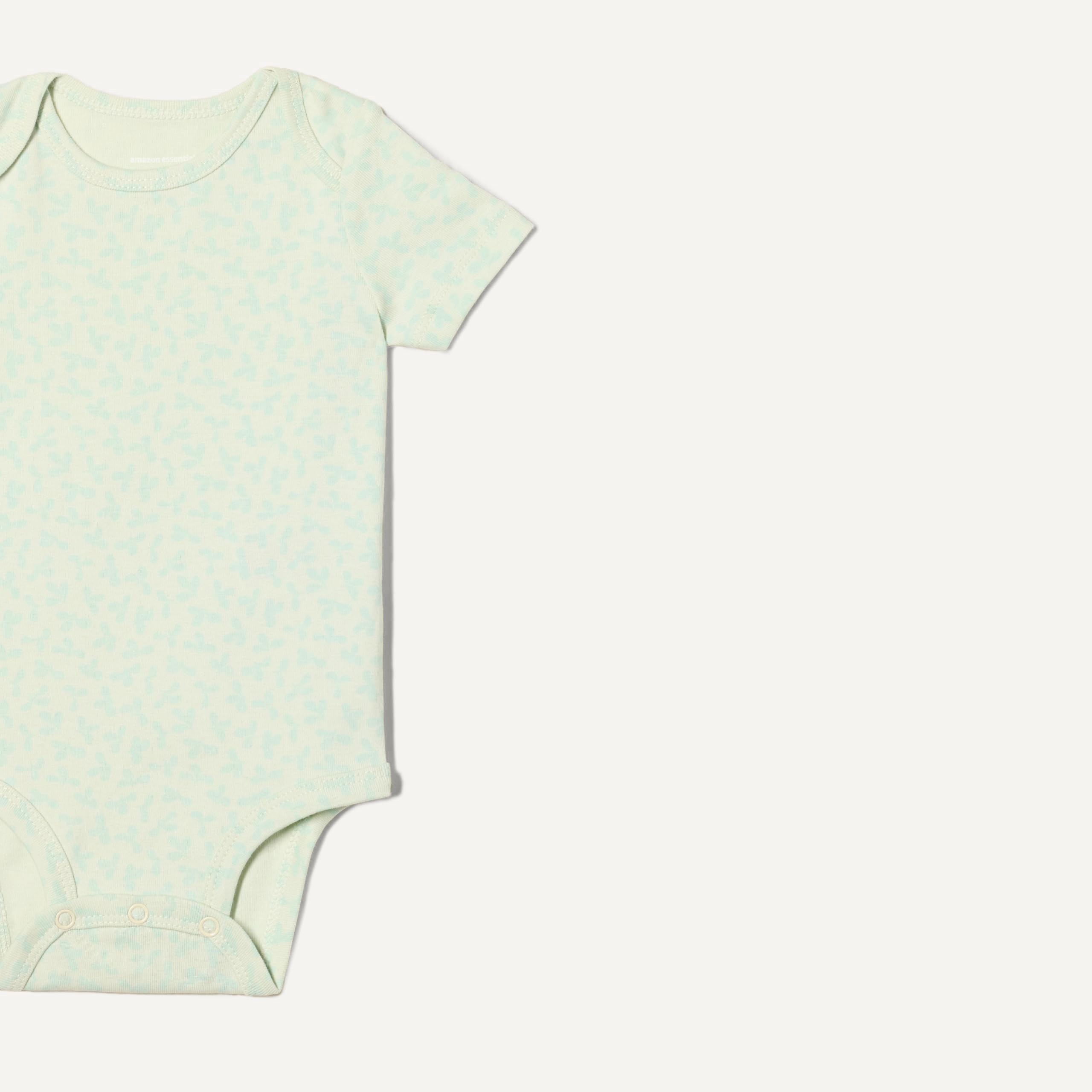 Amazon Essentials Unisex Baby Short-Sleeve Bodysuits, Baby Vests — view 2
