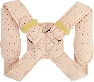 Clavicle Support Brace, Kids Posture Corrector, Adjustable Upper Back Brace for Children, Back Brace Shoulder Belt for Boys and Girls, Improves Posture and Provides Back Shoulder