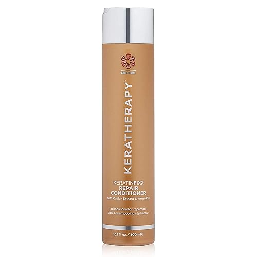 KERATHERAPY Keratin Infusion Repair Conditioner, 10.1 fl. oz., 10.1 fl oz - Repara el cabello seco, dañado o encrespado con extracto de caviar,