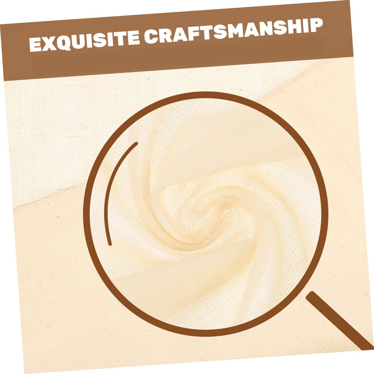 Cabilock 2sets 5pcs Reusable Cotton Cheesecloth for Tofu Natural Muslin Fabric for Straining Sauces Juices and More for Cheese Making and Cooking Hemmed Edges 5pcs*2