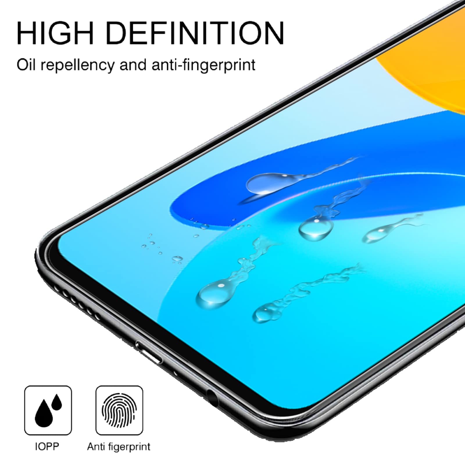 32nd Pellicola Vetro Temperato Per Honor X6a (2 Pezzi) | Protezione Schermo Ultra Resistente 9H Con Kit Panno E Salviette