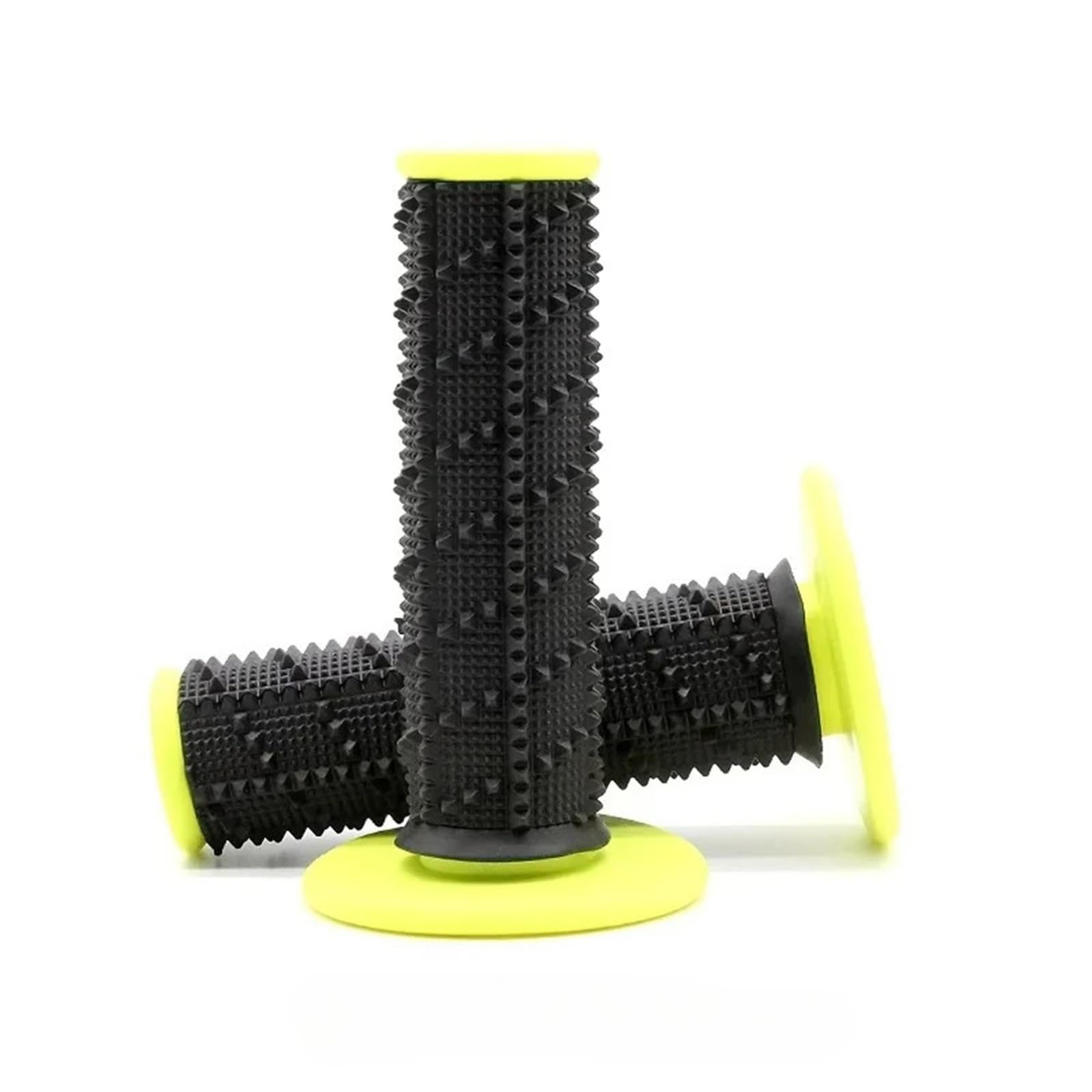 Uchwyty motocyklowe do Motocykla | Uchwyt Grip Kierownica ATV Racing Motocross 7/8 "22 24MM Żelowe Gumowe Chwyty Hamulcowe
