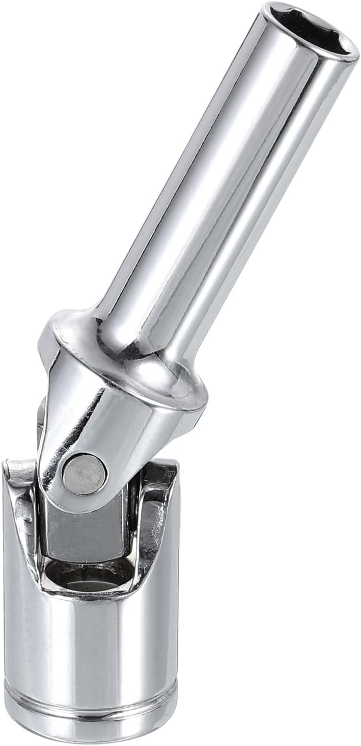Generic 3/8" Drive Universal Joint Socket 8mm CR-V Metric 6-Point Rotation Swivel Flex Socket