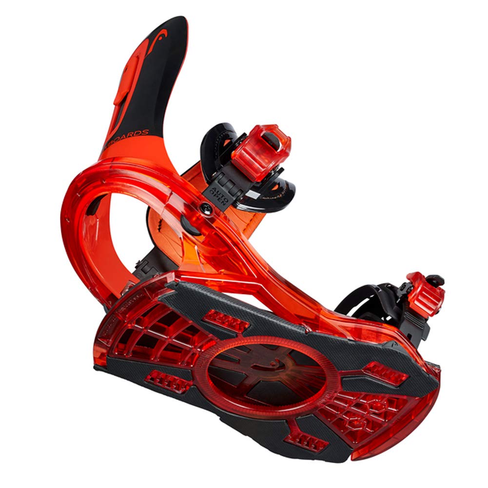HEAD FX Two Easy Adjusting all-Mountain Attacchi Snowboard, Unisex, Rosso, S
