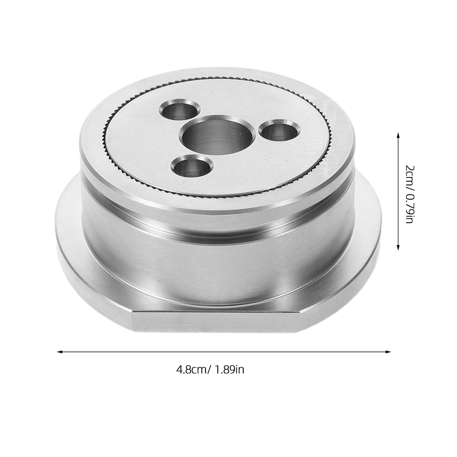 Set di Macine Coniche in Acciaio Inox 48 MM per Sostituzione Macina Macchina da Caffè Espresso Automatica Ricambio Macinacaffè per Uso Domestico e Ufficio