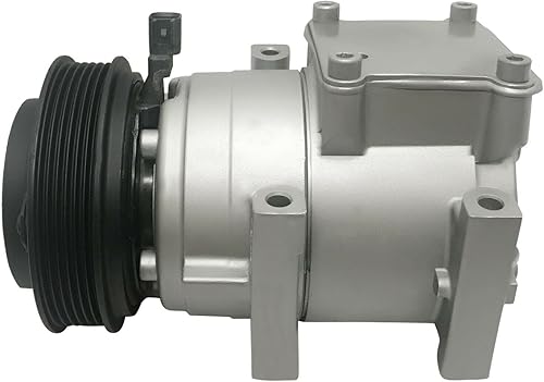 RYC Compresor de aire acondicionado automotriz y embrague de A/C IG319 (se adapta a Ford Fiesta 1.6L 2011, 2012, 2013)