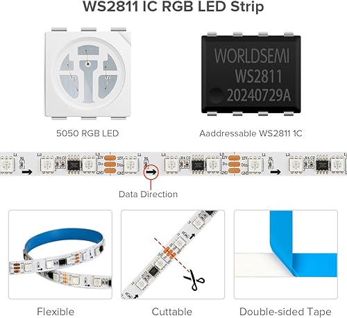 Miniatura 4 de WS2811ALL, Blanco (White PCB)