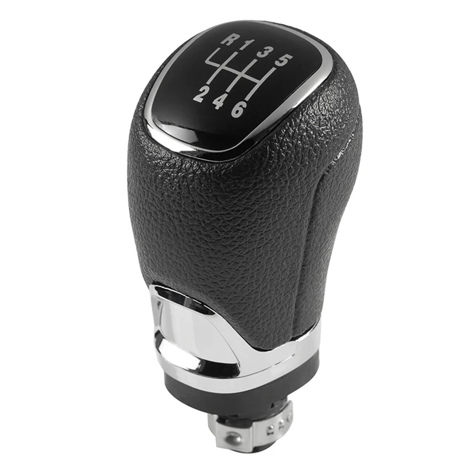 Dufwehr 6 Speed Knob Shifter Knob For Skoda For Octavia For A5 For A6 5/6 Speed Gear Shift Knob Shifter Lever Stick Gaiter Boot Cover Cars Accessories Replacement(6 Speed Knob)